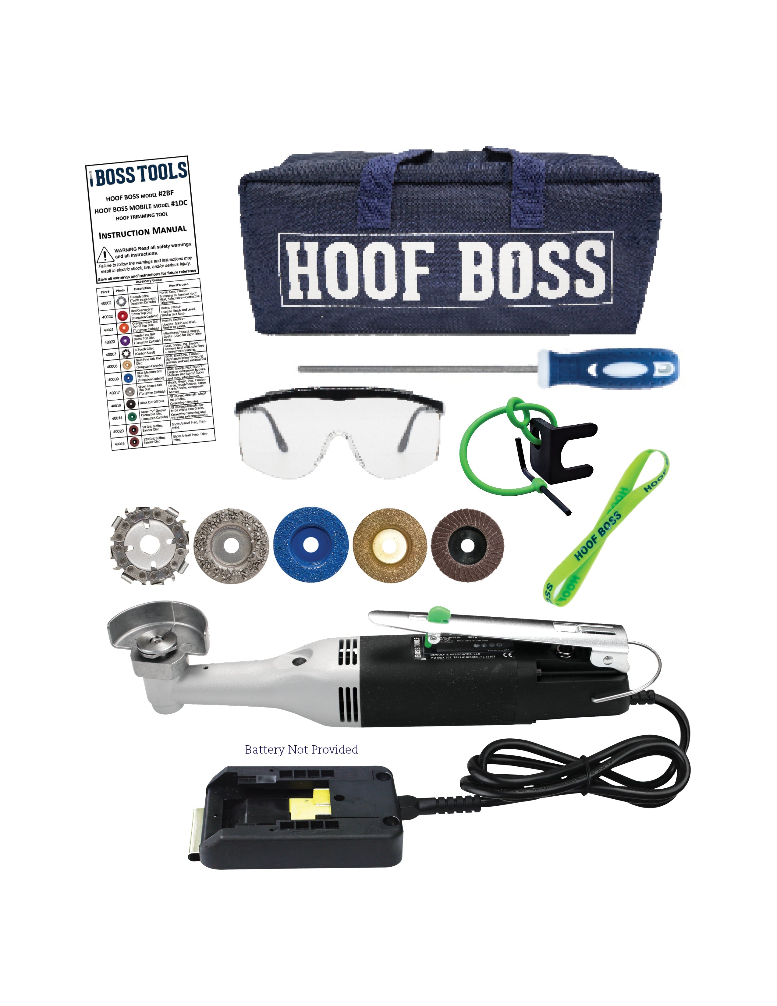 Complete Goat Hoof Trimming Set