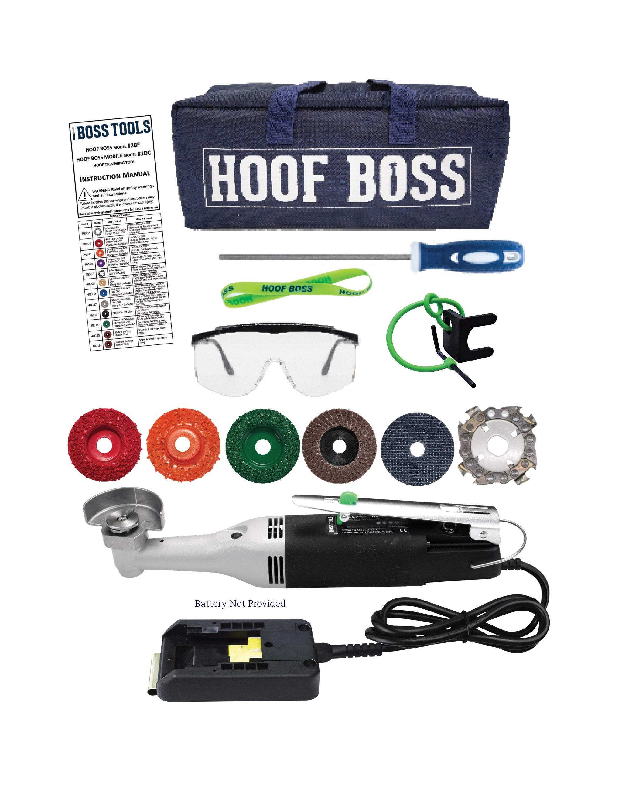 Complete Horse Hoof Trimming Set