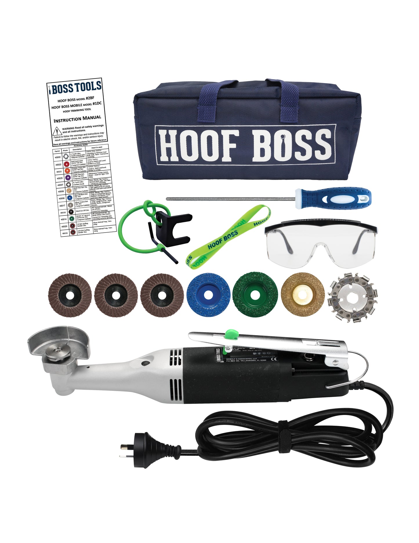 Complete Pig Hoof Trimming Set