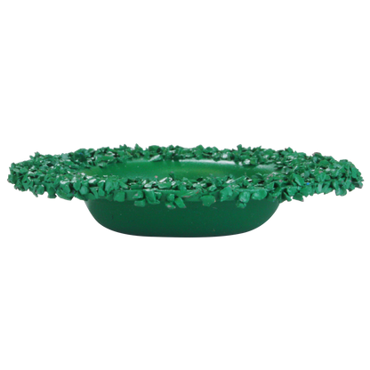 Green "V" Groove Disc