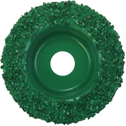 Green "V" Groove Disc