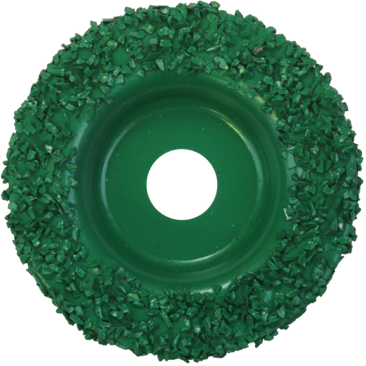 Green "V" Groove Disc